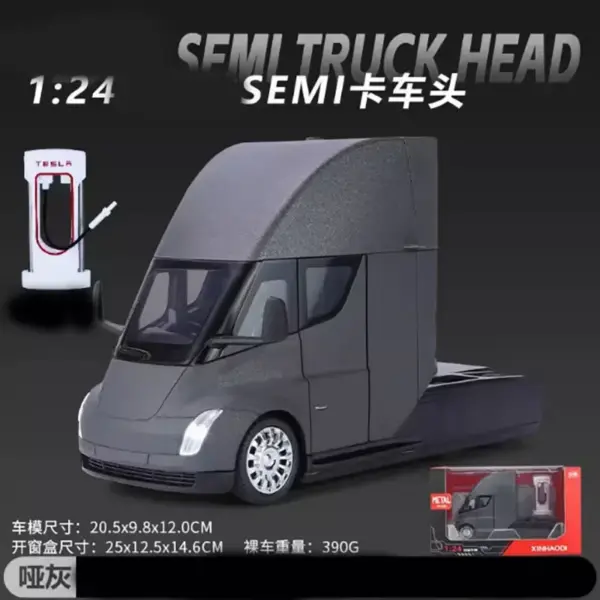 Diecast 1/24 Peterbilt 389 Truck Model - Image 6