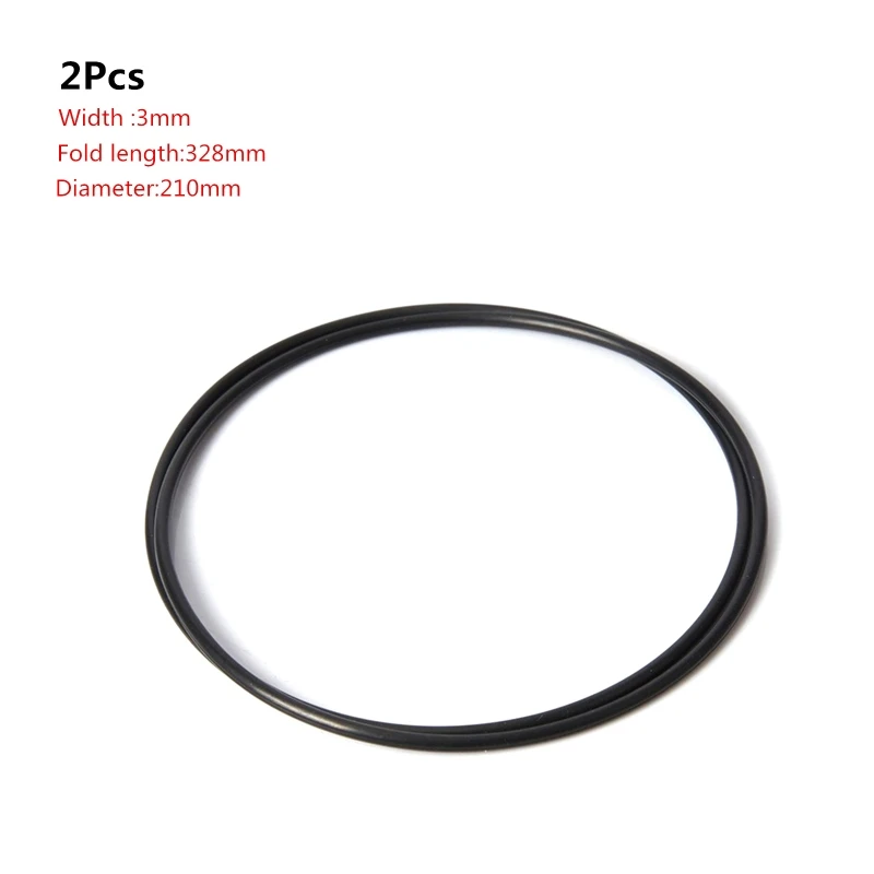 2PCS Universal Rubber Drive Repair Belts for Recorders 17 2PCS Universal Rubber Drive Repair Belts for Recorders - Image 17