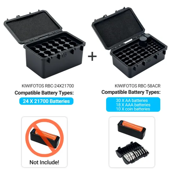 Waterproof Battery Storage Case with Tester - Image 10