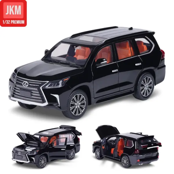 Lexus LX570 LX600 1:32 Diecast SUV Toy Model - Image 12