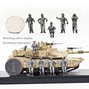 1/72 American Armored Forces Soldier Model Set 7 Sdf88b3d75c8d45089824aa1ef13cb13ei