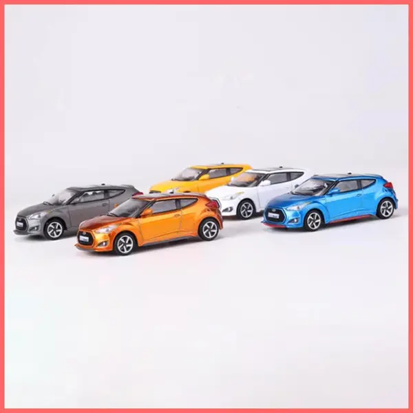 Welly Shadow 1:64 Veloster Turbo Diecast Model - Image 5