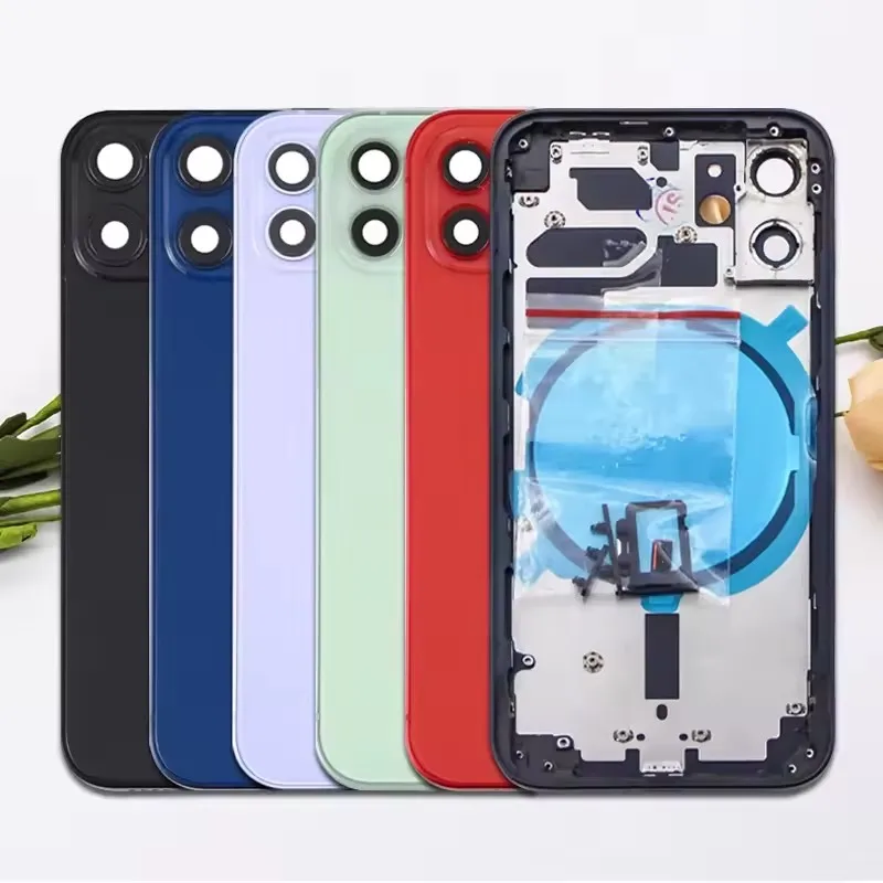 iPhone 12 Back Glass Cover with Frame 3 iPhone 12 Back Glass Cover with Frame - Image 3