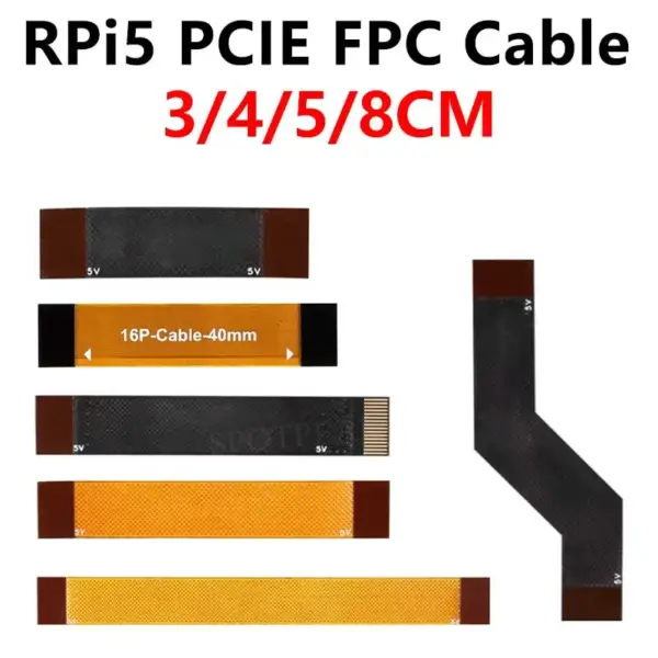 Raspberry Pi 5 PCIE FPC Cable for NVMe SSD - Image 2