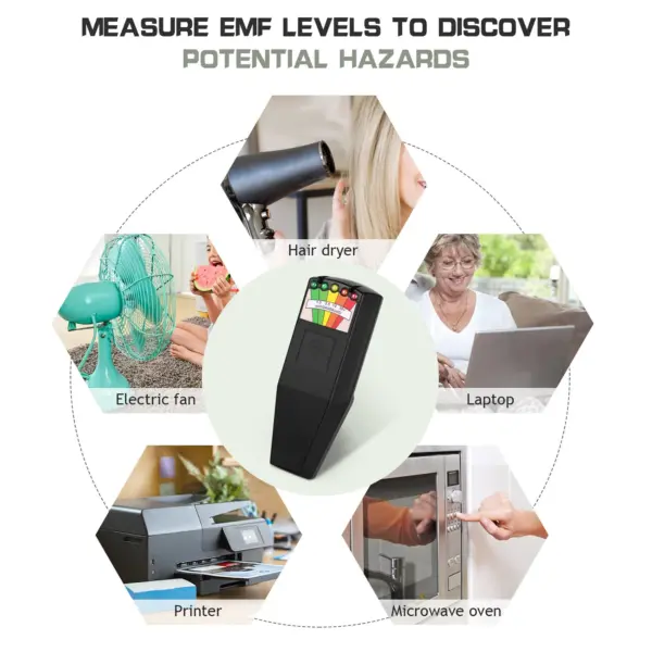Ghost Hunting EMF Field Detector Compact Tester - Image 6