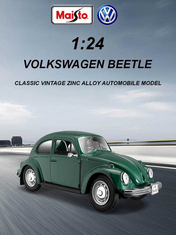 Maisto 1:24 Mini Cooper Vintage Diecast Model 8 Maisto 1:24 Mini Cooper Vintage Diecast Model - Image 8