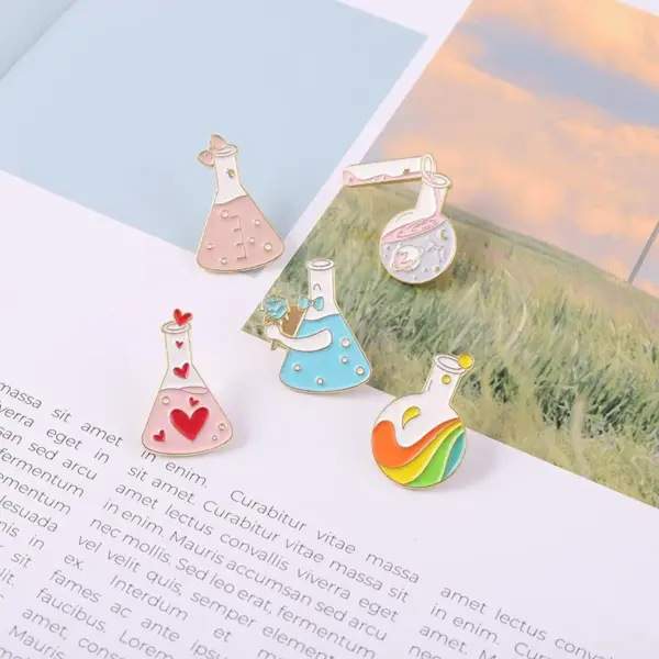 Chemistry Science Enamel Pins Set - Image 3