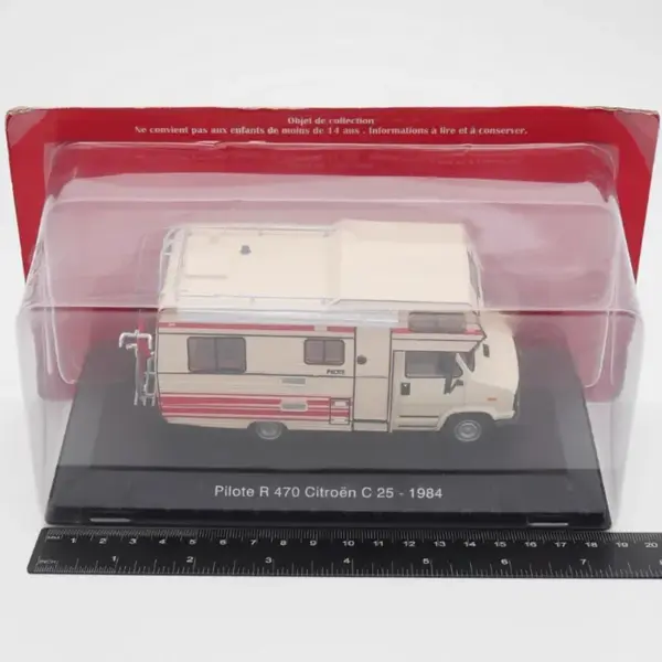 1:43 Scale Diecast Citroen C25 RV Model - Image 6