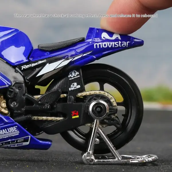 Maisto Yamaha YZR-M1 2018 MotoGP Model - Image 4