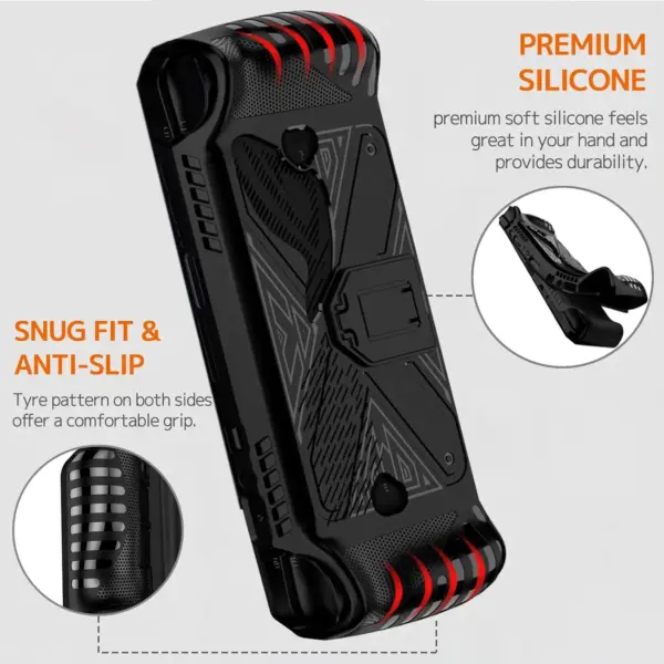 Storm Wyrm TPU Case with Stand for ASUS Rog Ally X - Image 5