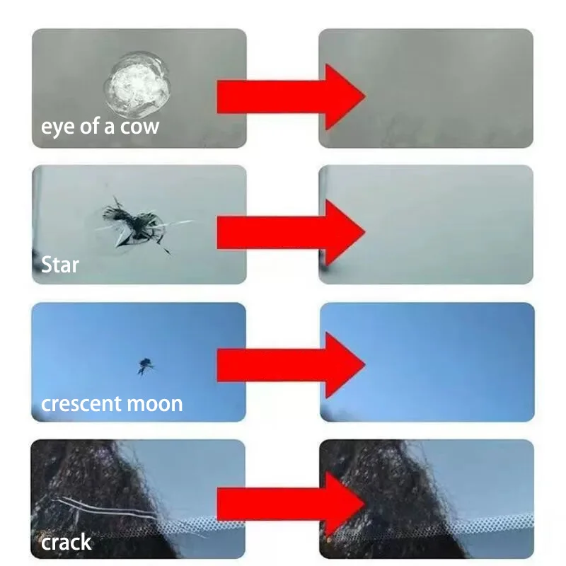 Car Windshield Crack Repair Kit for Car Windows 3 Car Windshield Crack Repair Kit for Car Windows - Image 3