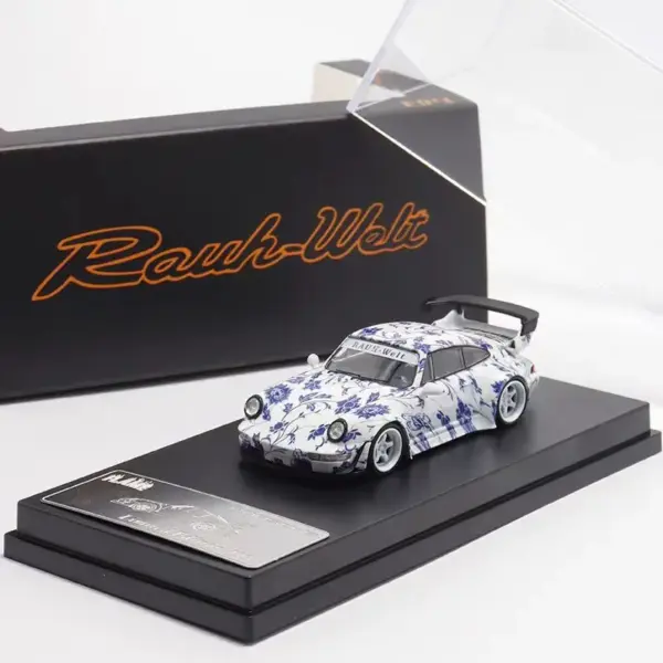 Flame 1:64 Porsche RWB Collector Car Model - Image 11