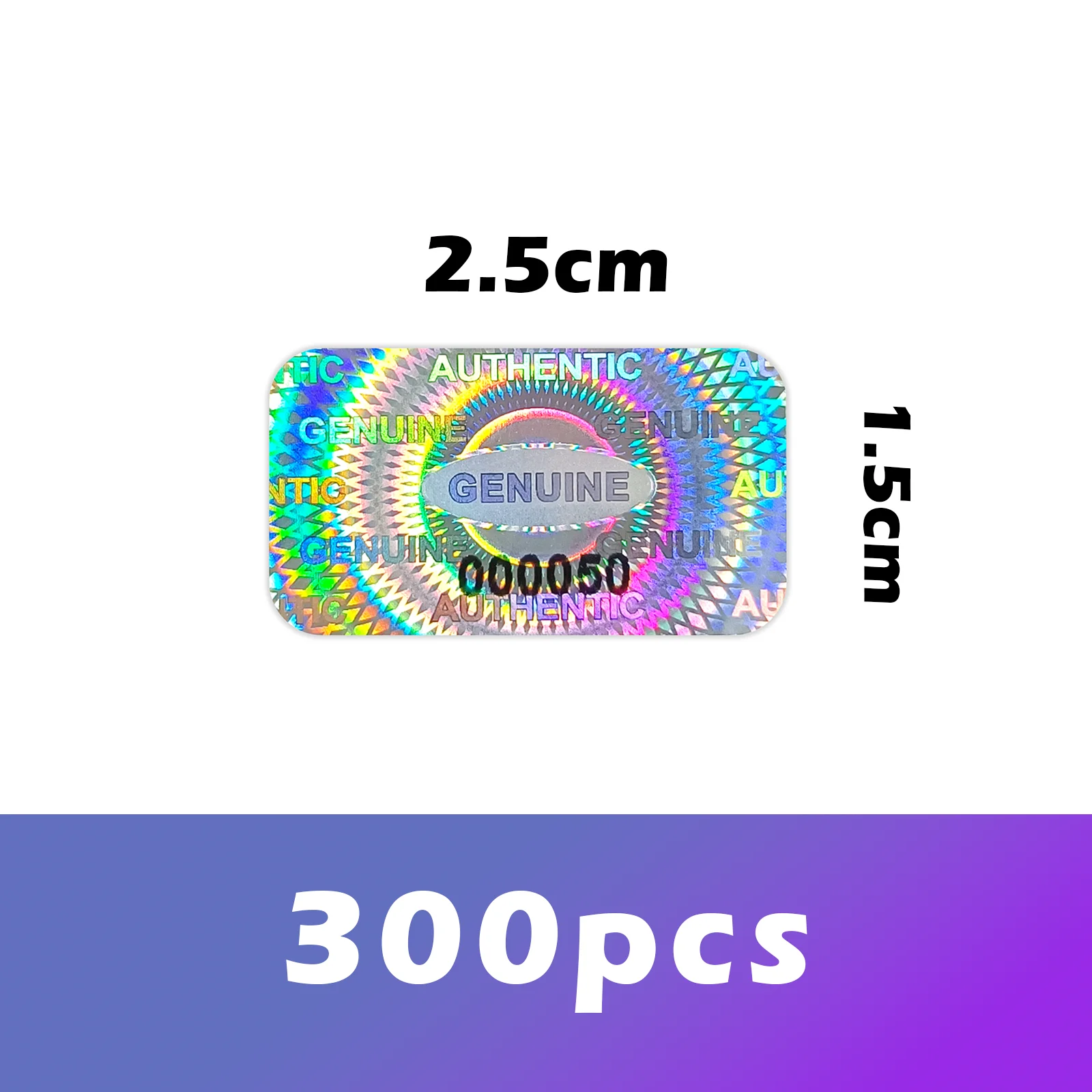 Holographic Tamper Evident Warranty Stickers 15 Holographic Tamper Evident Warranty Stickers - Image 15
