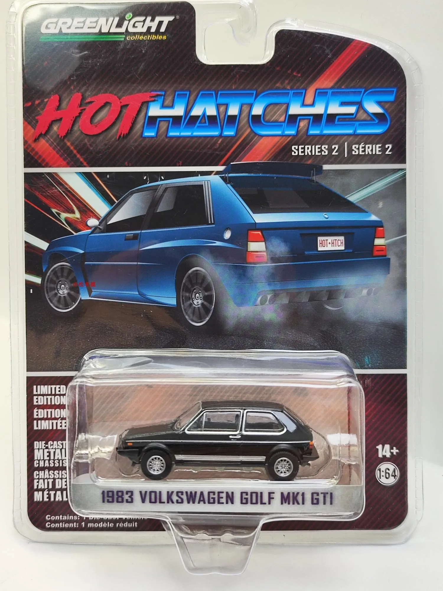 1:64 Diecast 1983 Volkswagen Golf MK1 GTI Model 4 1:64 Diecast 1983 Volkswagen Golf MK1 GTI Model - Image 4