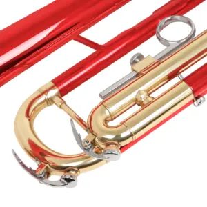 Gold-Plated Bb Trumpet with Case and Mouthpiece 17 Se0fc84a52da340669b714bfc60a9b318k