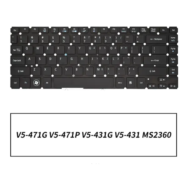 Acer Laptop Keyboard for V5 Series Models - Image 3