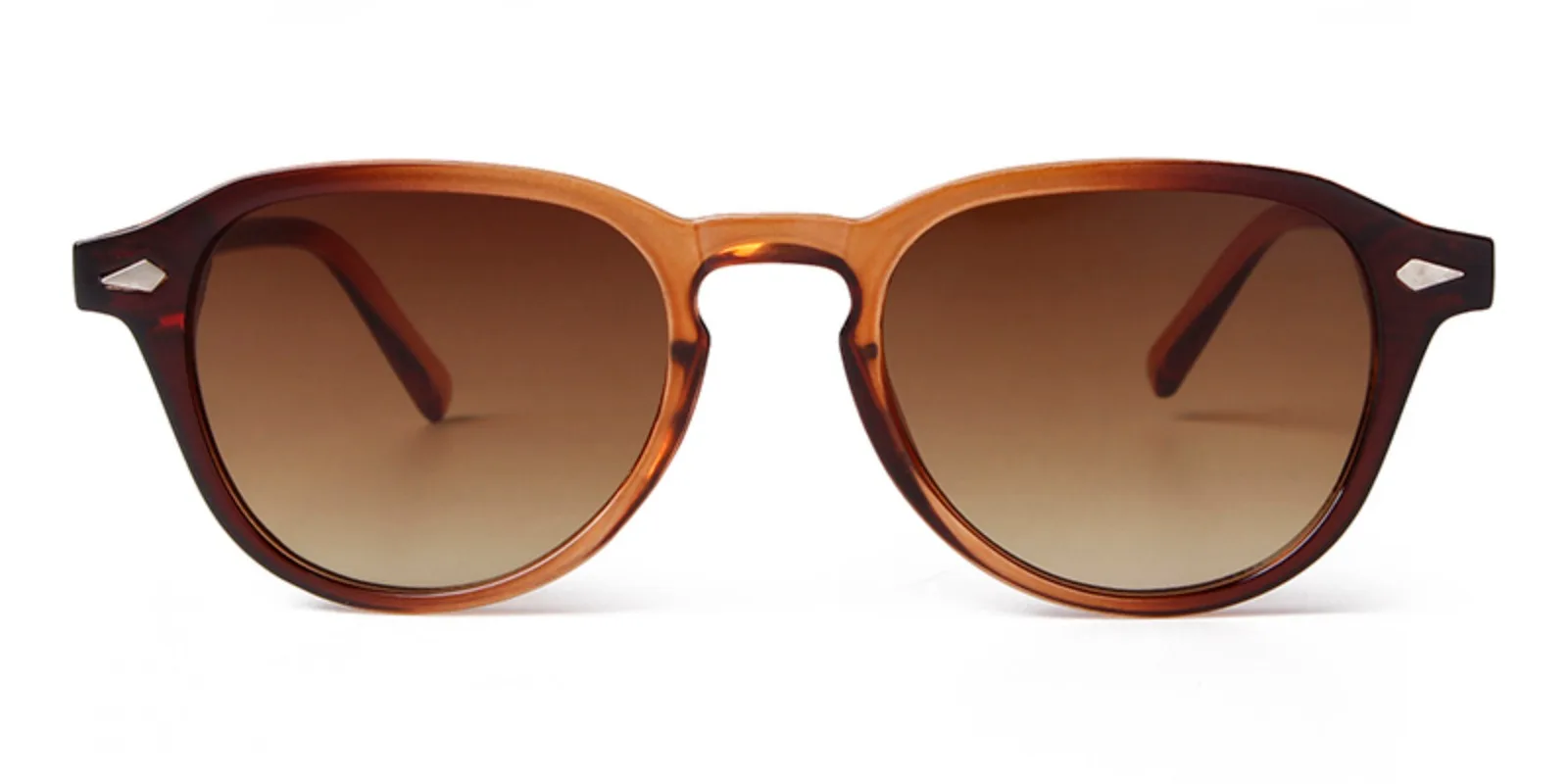 Transparent Rivet Round Sunglasses for Women Men 13 Transparent Rivet Round Sunglasses for Women Men - Image 13