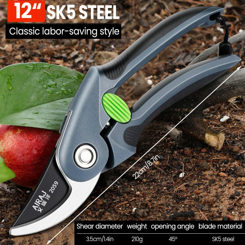 AIRAJ Garden Pruning Shears Ratchet Tool Set 10 AIRAJ Garden Pruning Shears Ratchet Tool Set - Image 10