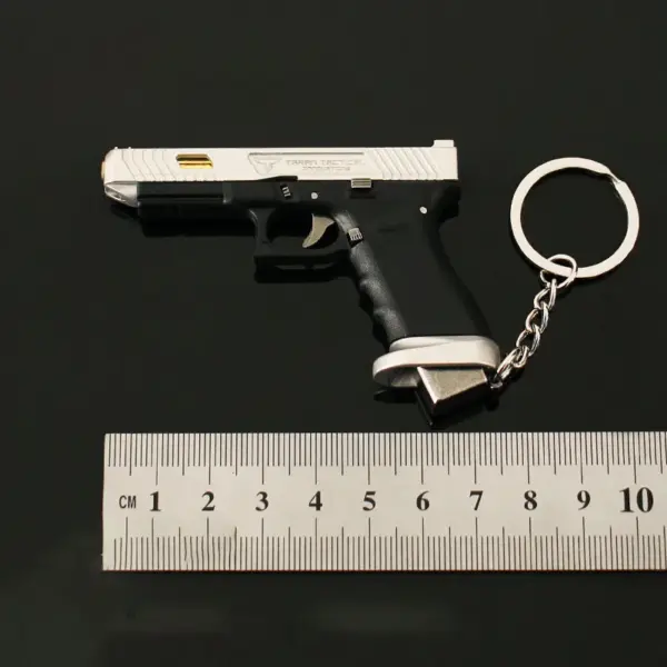 7cm Detachable Gun Keychain Model for Collectors - Image 4