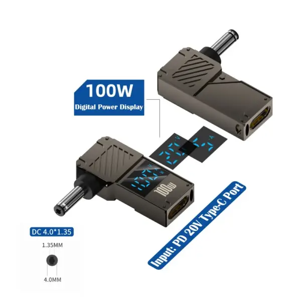 USB-C to DC Converter 100W with Display - Image 15