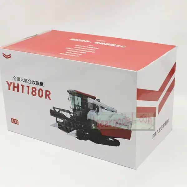 1:22 Scale Alloy Combine Harvester Model Display Figurine - Image 6