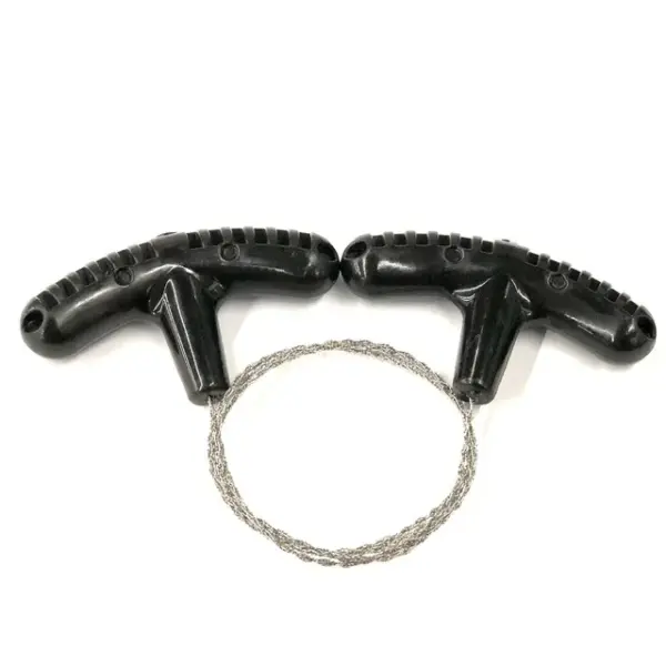 Portable Steel Wire Saw with Finger Handles - Image 6