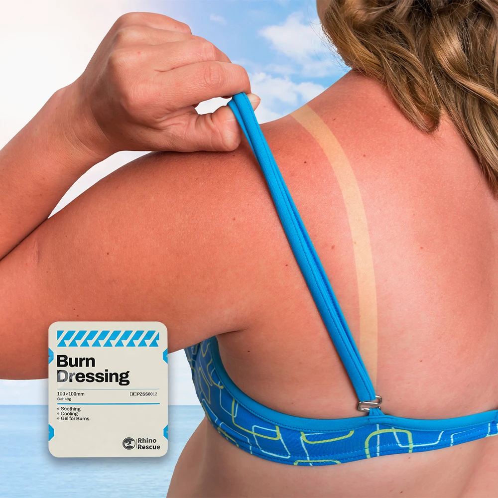 Rhino Rescue Burn Dressing 100x100mm 2 Rhino Rescue Burn Dressing 100x100mm - Image 2