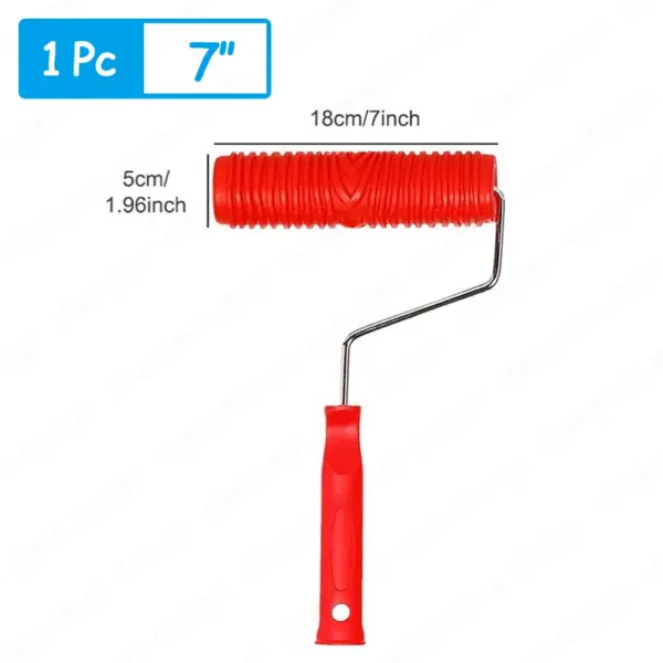 Rubber Wood Grain Texturing Tools Set for DIY Projects - Image 11