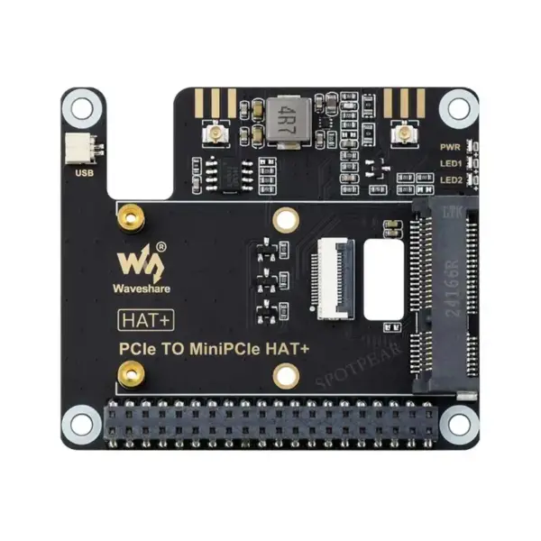 Raspberry Pi 5 PCIe to MiniPCIe HAT Plus - Image 2