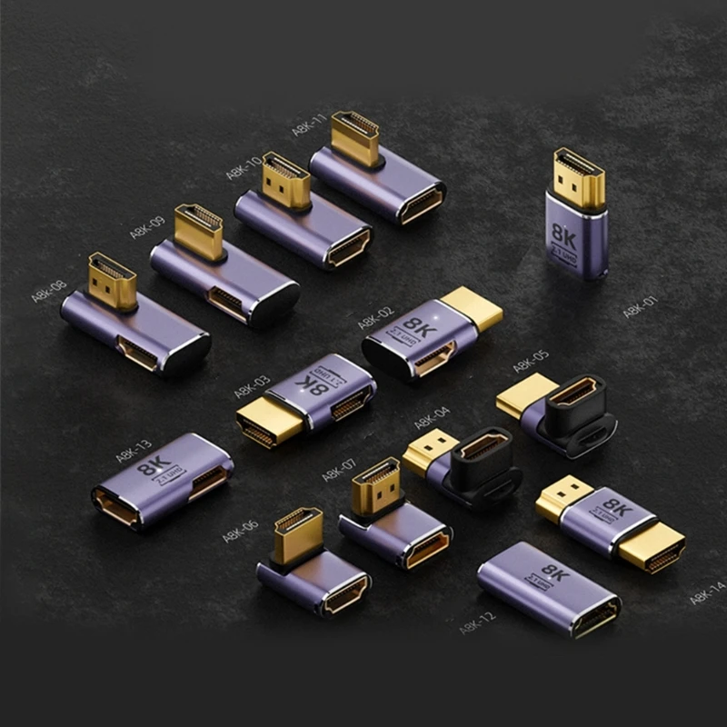 HDMI-Compatible Female to Male Adapter UHD2.1 4 HDMI-Compatible Female to Male Adapter UHD2.1 - Image 4