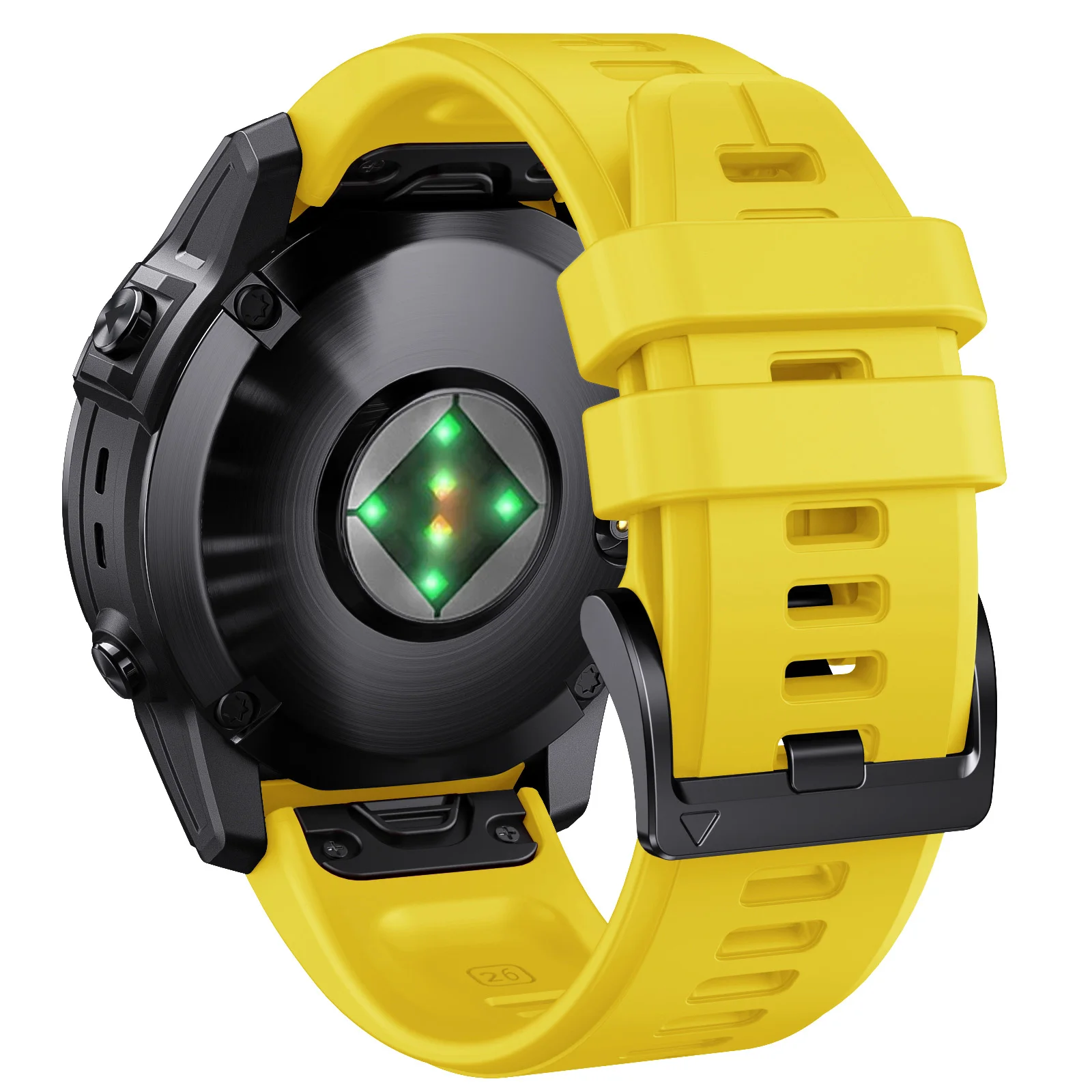 Garmin Fenix 6/7 Pro QuickFit Silicone Strap 14 Garmin Fenix 6/7 Pro QuickFit Silicone Strap - Image 14