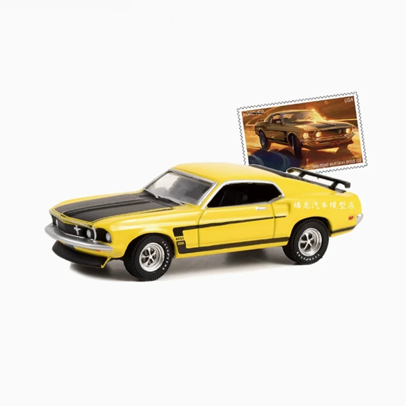 Greenlight 1:64 1969 Ford Mustang BOSS Model 3 Greenlight 1:64 1969 Ford Mustang BOSS Model - Image 3