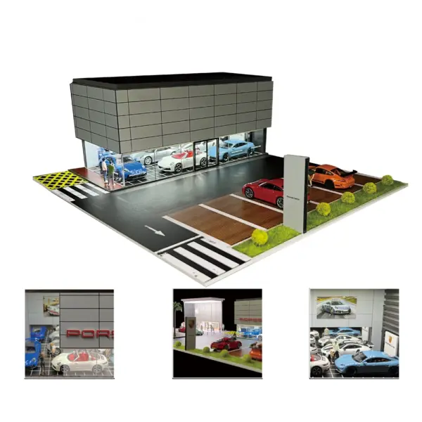 1/64 Scale Car Garage Miniature Display Model - Image 10