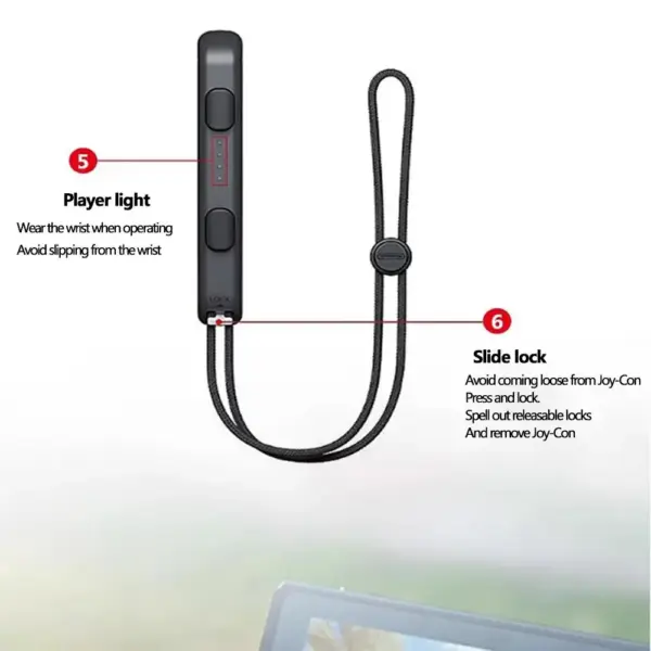 Adjustable Wrist Strap for Switch Joycon - Image 3