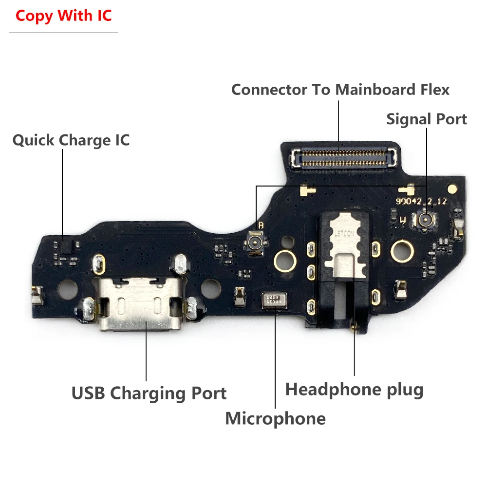 USB Charging Board Flex Cable for Motorola Models 6 USB Charging Board Flex Cable for Motorola Models - Image 6