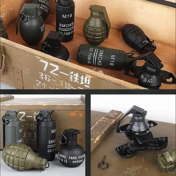 Set of 5 Tactical Airsoft Grenade Models - Image 2