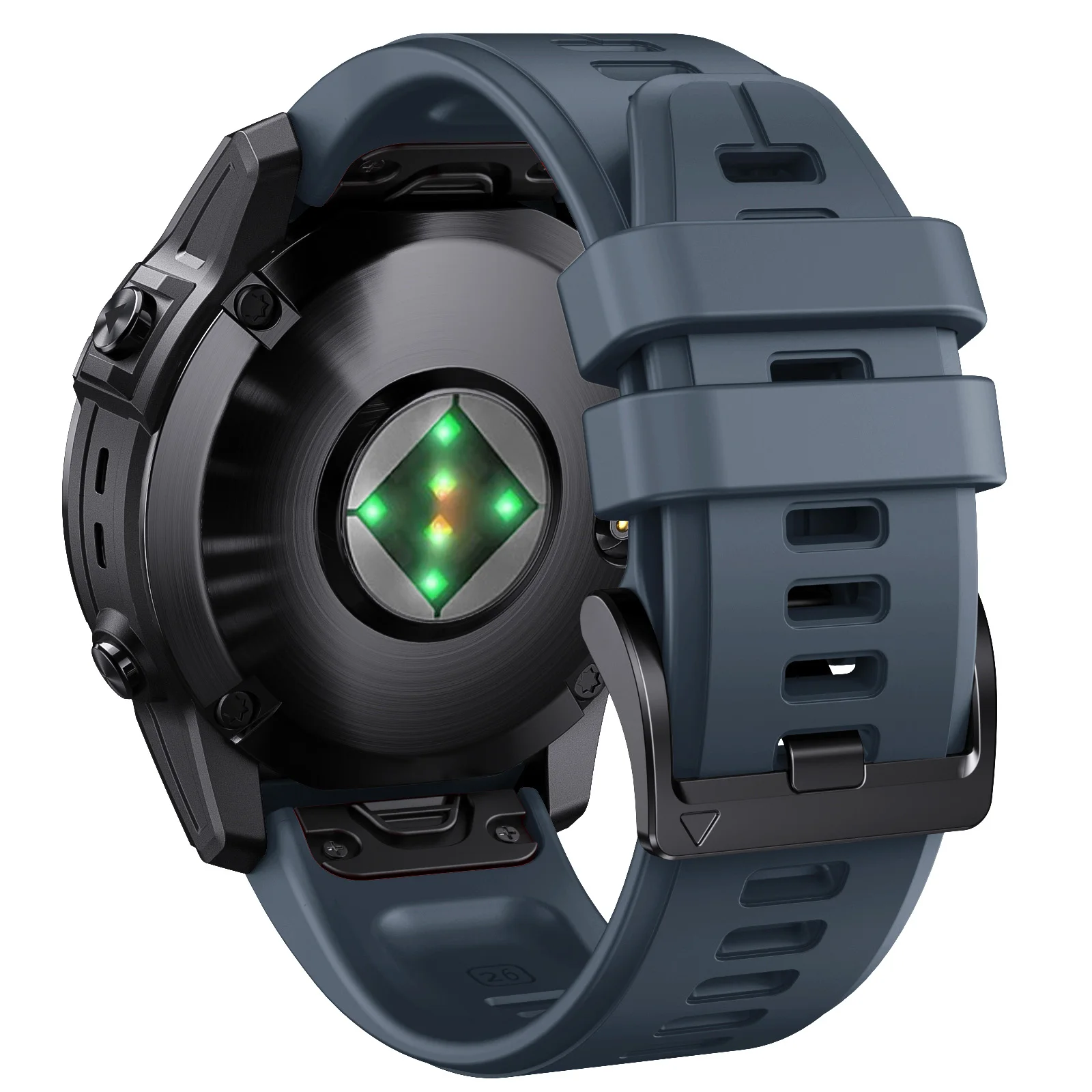 Garmin Fenix 6/7 Pro QuickFit Silicone Strap 8 Garmin Fenix 6/7 Pro QuickFit Silicone Strap - Image 8