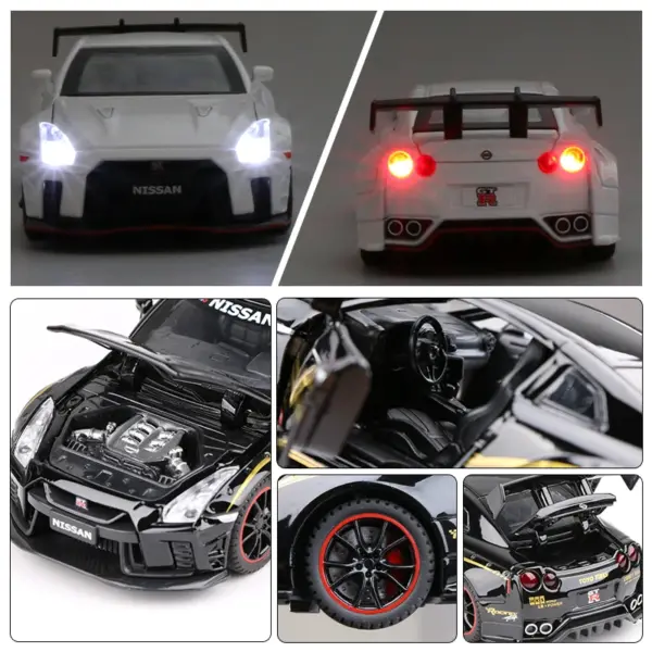 1:32 Skyline GT-R R35 Diecast Car Model - Image 6
