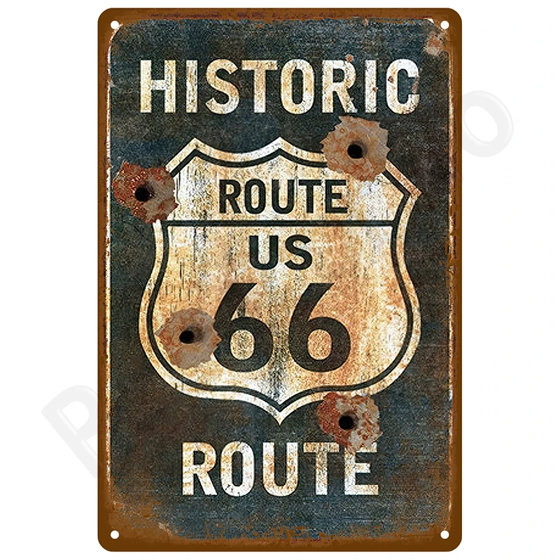 Retro Metal Wall Art Sign 20 x 30cm 11 Retro Metal Wall Art Sign 20 x 30cm - Image 11