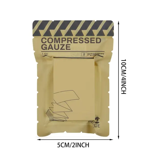 RHINO Rescue Sterile Compressed Gauze for Emergency Wounds - Image 3