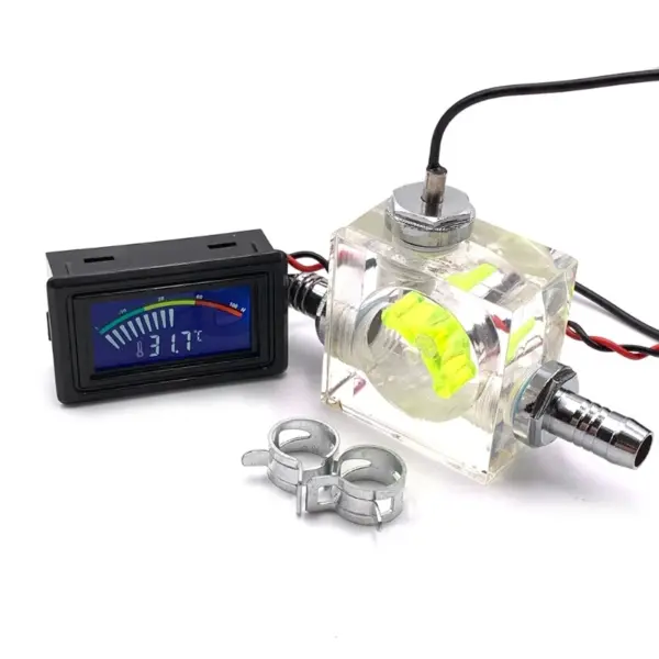 3-Way Liquid Flow Meter and Thermometer - Image 3