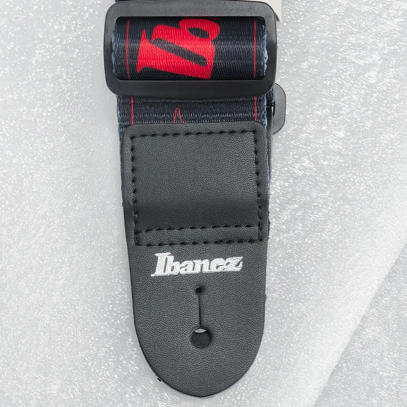 Ibanez Graphic Design Guitar Strap Red 6 Ibanez Graphic Design Guitar Strap Red - Image 6
