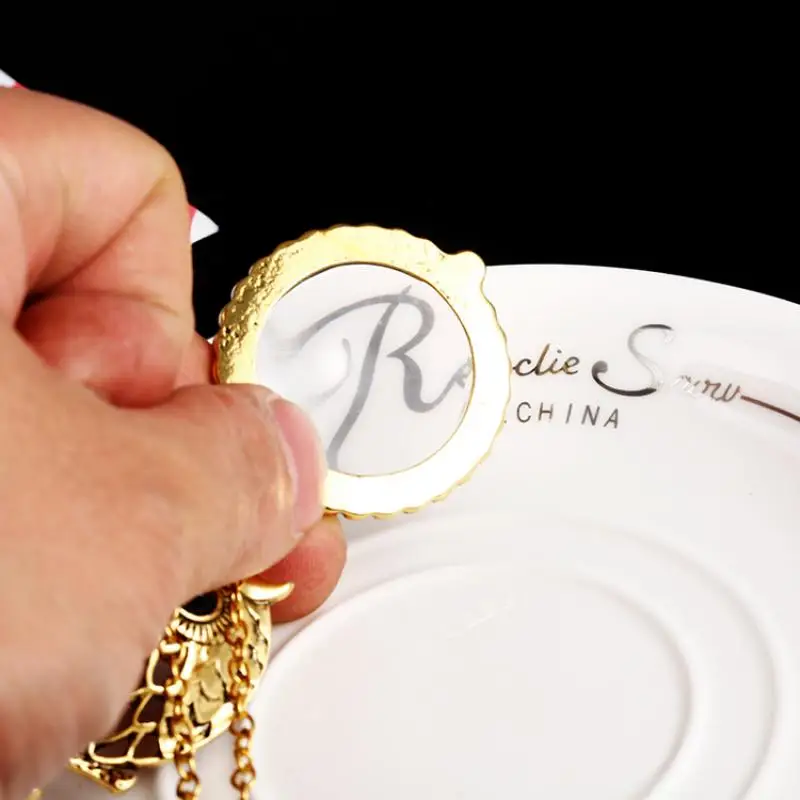 Owl Pendant Necklace with Magnifying Glass 5 Owl Pendant Necklace with Magnifying Glass - Image 5