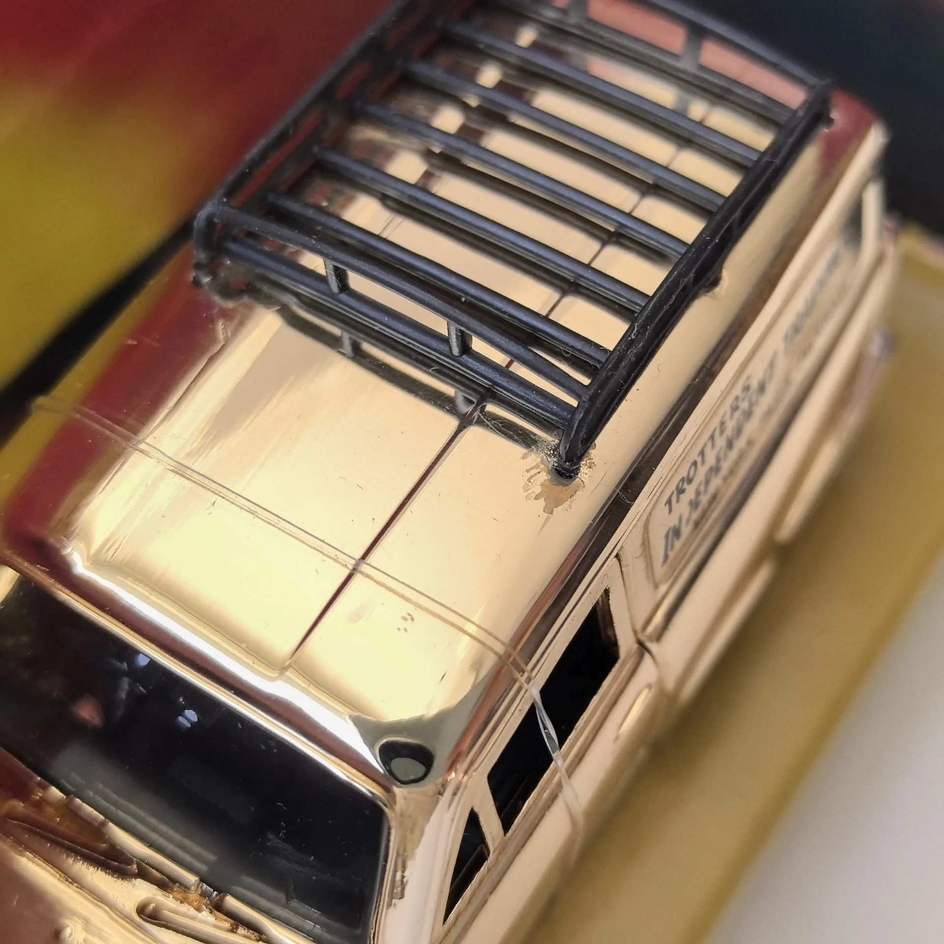 Collectible Gold Van Model Trotters Edition 5 Collectible Gold Van Model Trotters Edition - Image 5