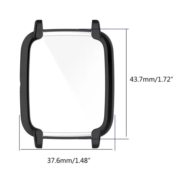 Universal 1.3 inches TPU Watch Case for ID205L/SW021 - Image 6