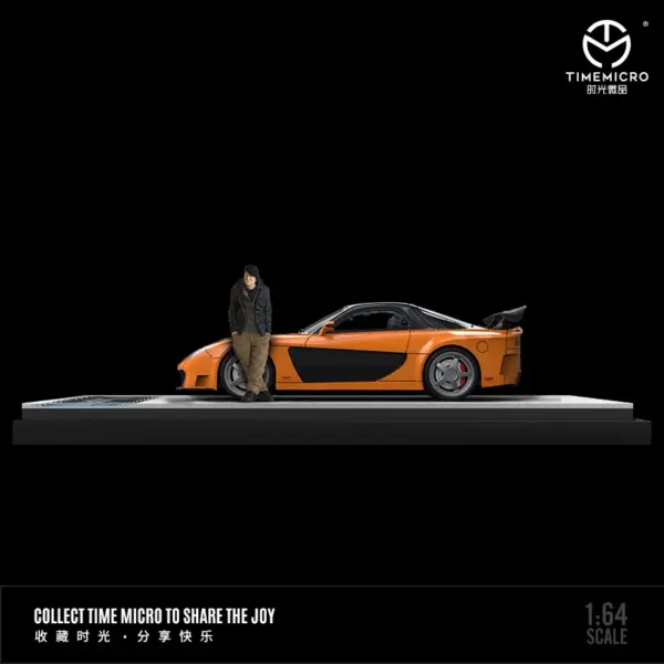 Time Micro RX-7 Fast and Furious Diecast Model - Image 5