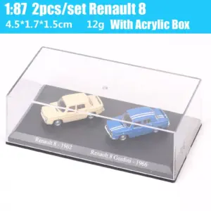 1/87 Renault 8 Gordini Diecast Model Car 8 Se6e8d5b5610e4438815f0624c3a07c012