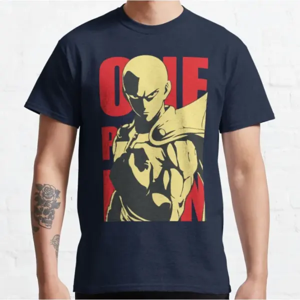Superhero Manga T-shirt for Men 6XL - Image 3