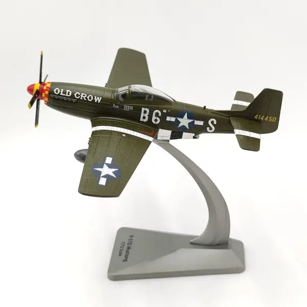Die-cast Aircraft Model 1/72 Scale P-51D - Image 2