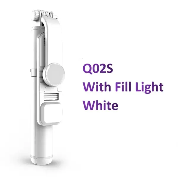 Wireless Bluetooth Selfie Stick Tripod with Light - Image 7